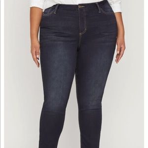 Catherine’s Jegging 3X Dark Wash Plus Size Jeans